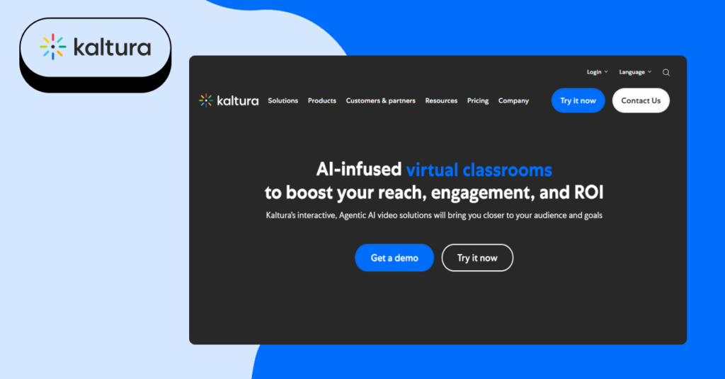 Online  video platform for interactive live session